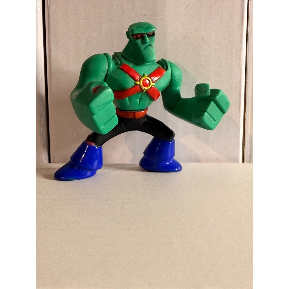 DC Justice League Unlimited Martian Manhunter Action Figure Green 1991AZ 2.25in